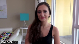 Teen with a perfect ass enjoying hardcore sex