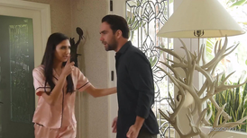 Bridesmaid relaxes before the marriage with a sex toy