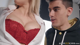 Naughty student fucks his horny MILF teacher