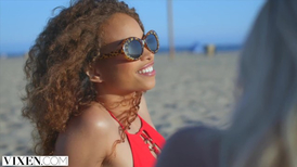 Two juicy whores angling for a perfect threesome