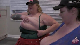 plus-size pizza delivery blow and fuck customer