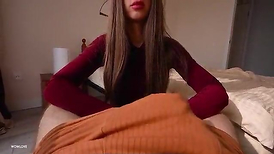 Step rage caught Step Sonny-In-Law with morning beef whistle and helped him cum on her massive obese arse