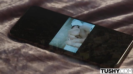 TUSHY Uber-Sexy MUMMY Divorcee Eva Angelina Gets dual-screwed By Her two fury Neighbors