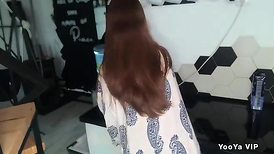 Sticky Stepmother’s Pop-Shot was Caught by Her Nerdy Stepson and He Gobbled it